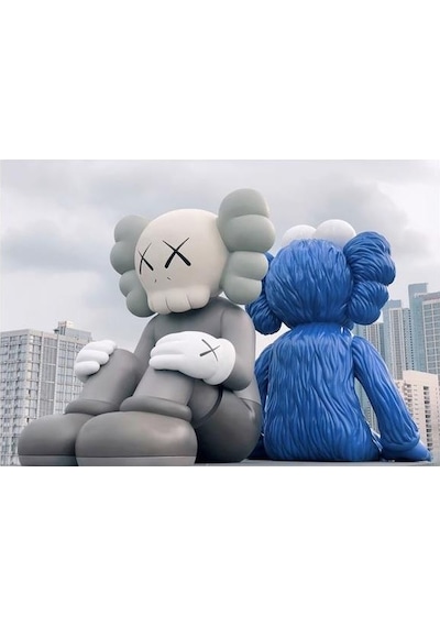 Lamedore Kaws Karl And Frog Krıstal Tablo 2 100 70
