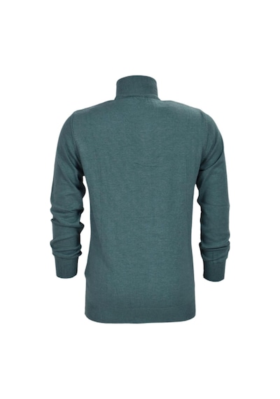 Erkek Spor Düz Fermuarlı Yaka Kazak R22949 Bgl-st03181 001