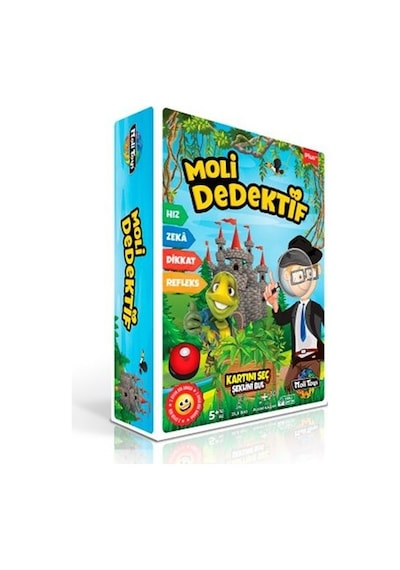 Moli Toys Dedektif 2 Oyun 1 Arada Kutu Oyunu.