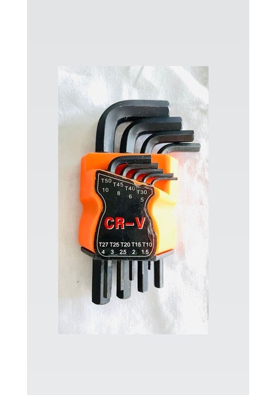 Düz Alyan Anahtar Takımı 9 Parça 180mm
