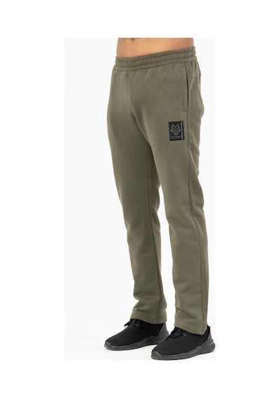 Maraton Sportswear Regular Erkek Düz Paça Basic Açık Haki Eşofman Altı 22473 Açık Haki