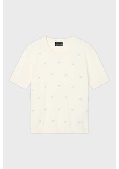 Emporio Armani Pamuklu Regular Fit Bisiklet Yaka Kazak Bayan Kazak Ew004398 Af15106 U1058 Ekru Emporio Armani Pamuklu Regular Fit Bisiklet Yaka Kazak Bayan Kazak Ew004398 Af15106 U1058 Ekru