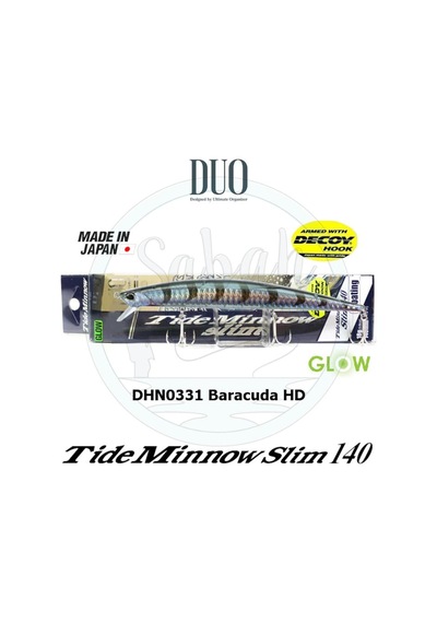 Duo Tide Minnow Slim 140 Dhn0331 Barracuda Hd