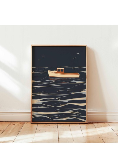 Minimalist Tekne Duvar Sanatı Modern Denizcilik Temalı Okyanus Posteri, Sakin Deniz Baskısı, Kıyı Balıkçı Teknesi İllüstrasyonu, Çerçevesiz Denizcilik Dekorasyonu Minimalist Tekne Duvar Sanatı Modern Denizcilik Temalı Okyanus Posteri, Sakin Deniz Baskısı, Kıyı Balıkçı Teknesi İllüstrasyonu, Çerçevesiz Denizcilik Dekorasyonu
