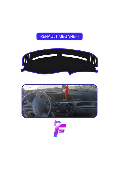 Renault Megane 1 Araca Özel Torpido Örtüsü Ön Göğüs Kılıfı Tam Koruma Oto Aksesuar A53