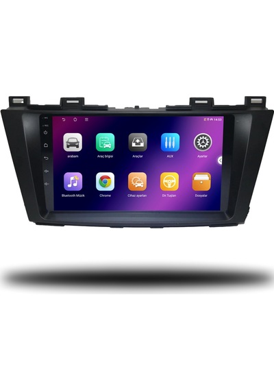 Caros Mazda 5 2010-2013 Uyumlu Android Multimedya 6gb Ram 128gb Hafıza 9"