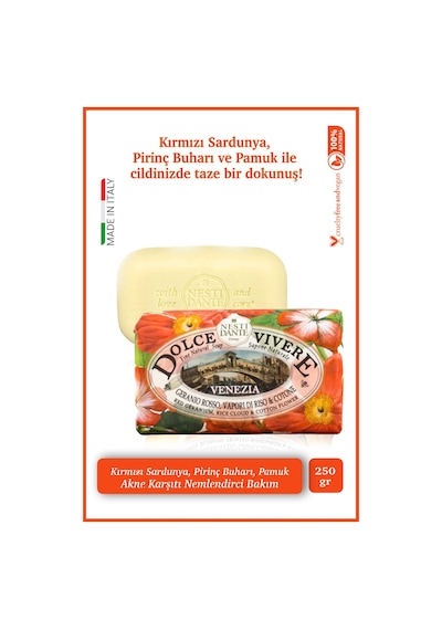 Nesti Dante Sabun Dolce Vivere Venezia Vegan Bakım 250 G
