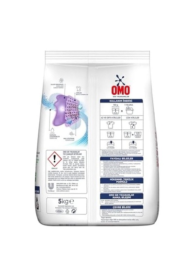 Sık Yıkananlar Beyazlar Ve Renkliler Toz Deterjanı 5 Kg