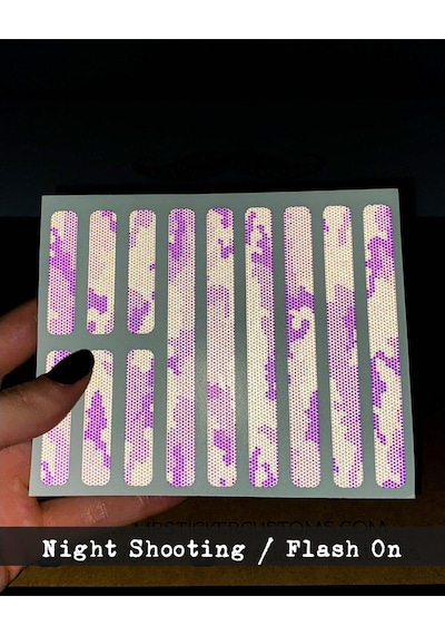 Bcy36 Reflektif Bisiklet Sticker Set Avantaj Paket Lacivert Beyaz