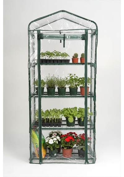 4 Katlı Mini Balkon Bahçe Serası