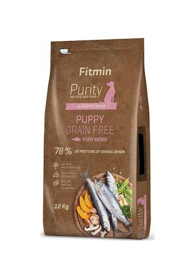 Fitmin Purity Balıklı Yavru Köpek Maması 12 KG