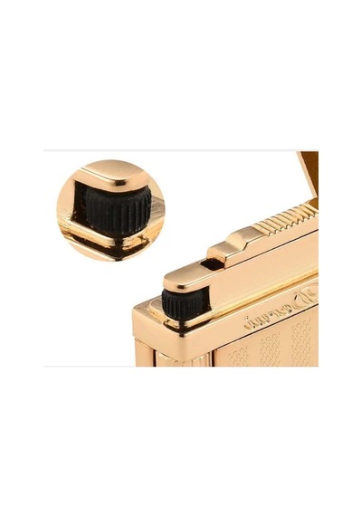 Vindiesel Soft Flame Gold Çizgili Çakmak
