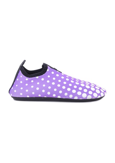 Kiko Kids Point Havuz Plaj Kız Çocuk Deniz Ayakkabısı 7514 Lila - Beyaz Lila - Beyaz