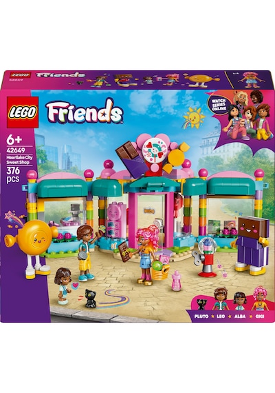 LEGO® Friends Heartlake City Şekerci Dükkanı 42649 - 6 Yaş ve Üzeri Çocuklar için Mini Bebek İçeren Yaratıcı Oyuncak Yapım Seti (376 Parça) LEGO® Friends Heartlake City Şekerci Dükkanı 42649 - 6 Yaş ve Üzeri Çocuklar için Mini Bebek İçeren Yaratıcı Oyuncak Yapım Seti (376 Parça)