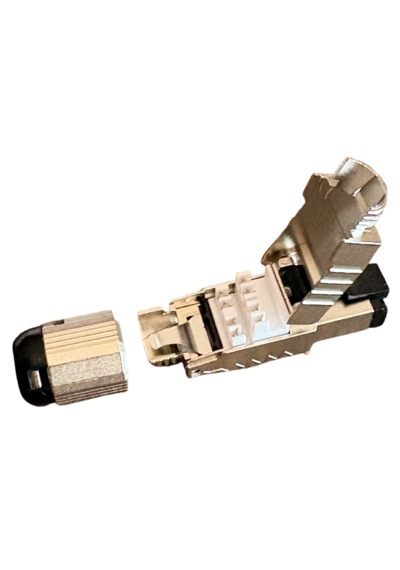Roxy Rj45 Cat6a Profesyonel Konnektör Yüksek Hızlı Metal Kasa