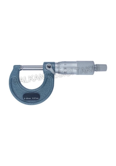 0-25mm Mekanik Dış Çap Mikrometresi