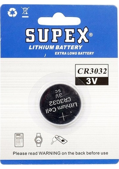 Supex Cr3032 3 Volt Lityum Pil Tekli