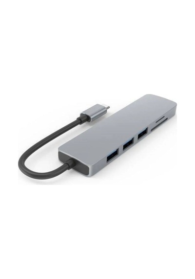 6-1 Apple Uyumlu MacBook Matebook Usb 3.0 Kart Okuyucu Hdmi Type-c Çevirici