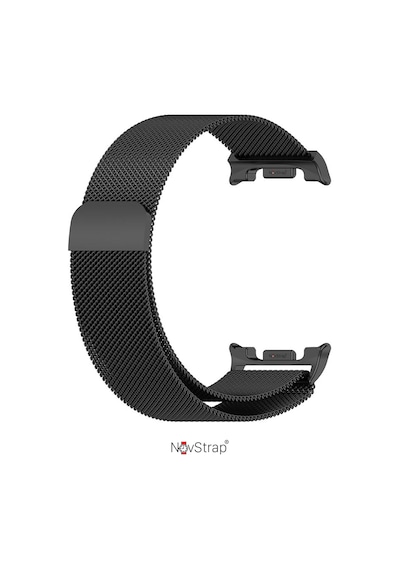 Novstrap Samsung Galaxy Watch 9 40mm 44mm İle Uyumlu Kordon Mıknatıslı Metal Çelik Hasır Kayış
