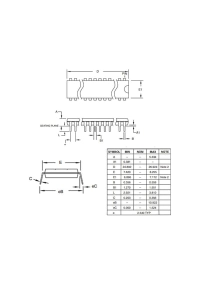 At89C2051-24Pu 8-Bit 24Mhz Mikrodenetleyici Dıp-20