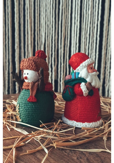 Kardan Adam Noel Baba Yılbaşı, New Year, Yeni Yıl Hediye Biblo 01
