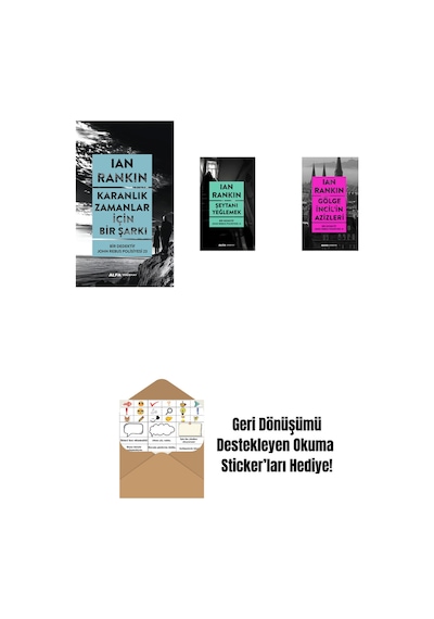 Karanlık Zamanlar İçin Bir Şarkı + Şeytanı Yeğlemek + Gölge İncil'in Azizleri + Okuma Sticker'ları