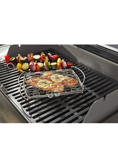 Weber 6470 Izgara Sepeti, 21,1 X 17,5 Cm, Balık Ve Sebze Tutucu