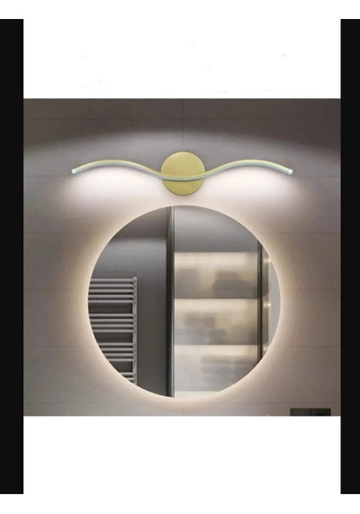 Kıvrım Model Modern Led Beyaz Işık Ultra Power Led Avize -
