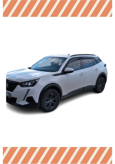 Peugeot 2008 2019-2022 Modellerine Özel 4'Lü Mügen Tip Cam Rüzgar