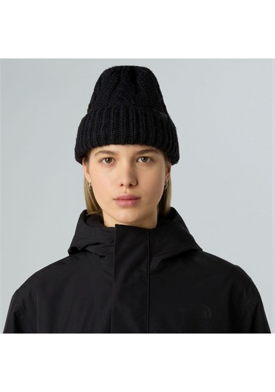 The North Face W Oh Mega Beanıe Kadın Bere Nf0a7wjjkx71 Siyah