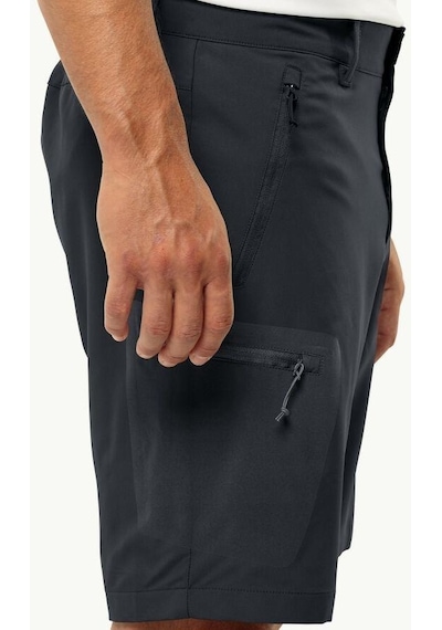 Jack Wolfskin Active Track Shorts M Erkek Şort 1503792-6350 Siyah