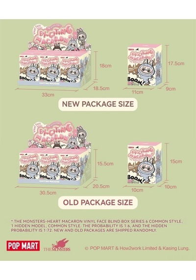Maiyame Labubu Vinyl Figür Sürpriz Kutusu 1 Adet