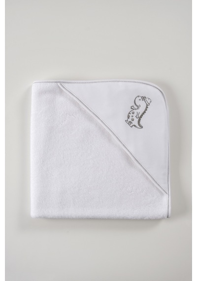 Bebek Banyo Seti - Dino Cozy Care Banyo Seti - Bebek Kare Kundak - Kese - Fırça Ve Tarak Seti