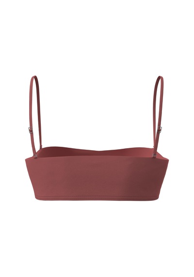 Calvin Klein Kadın Bandeau- Rp Dusty Cedar Bikini Üstü-13393 Dusty Cedar