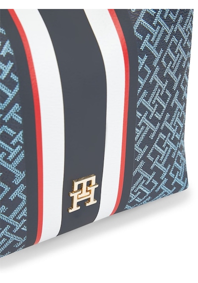 Tommy Hilfiger Th Monoplay Bucket Strıpe Le Kadın Mavi Çanta - Aw0aw18392