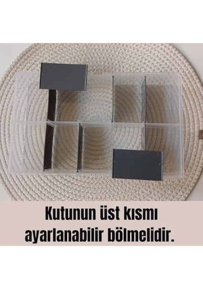 Ayarlanabilir Plastik Bölmeli Çok Amaçlı Taşınabilir Şeffaf Organizer Kutusu Makyaj Hobi Saklama Kutusu Ofis Masa İçin Araç-gereç Kabı Şeffaf, Orta Açık Kahverengi Ayarlanabilir Plastik Bölmeli Çok Amaçlı Taşınabilir Şeffaf Organizer Kutusu Makyaj Hobi Saklama Kutusu Ofis Masa İçin Araç-gereç Kabı Şeffaf, Orta Açık Kahverengi