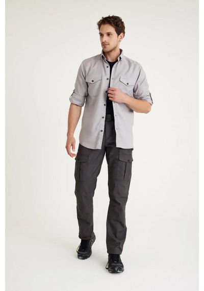 Q&steinbock Horus Erkek Outdoor Pantolon-29144 Koyu Gri