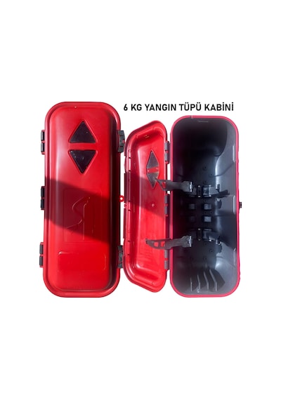 6 Kg Yangın Tüpü Plastik Tüp Dolabı