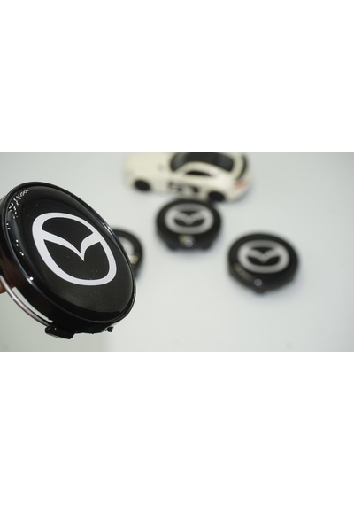 Mazda Jant Göbeği Siyah Kapak Seti 60mm