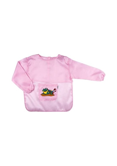 Boyama Önlüğü Çocuk Boyama Önlüğü - Renk: Pembe Siyah