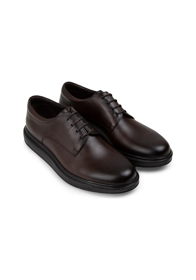 Deery Hakiki Deri Kahverengi Comfort Günlük Erkek Ayakkabı - 01934mkhvp01 Kahverengi