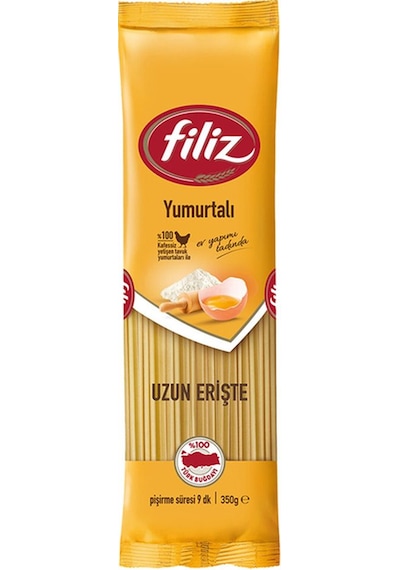 Filiz Yumurtalı Uzun Erişte 20 Adet