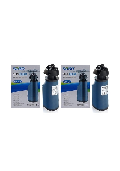 Sk-03 Yüzey Temizleyici Filtre 200 Lt/h 3 W 2 Paketi