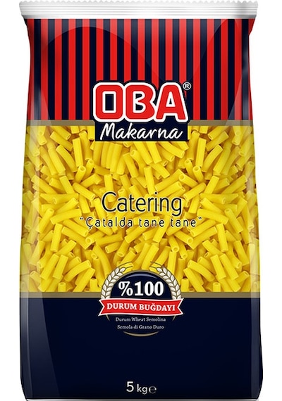 Oba Makarna Kalın Kesme 4 x 5 KG