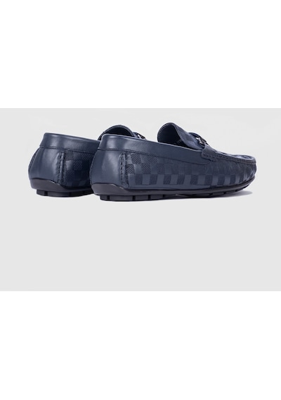Cabani Hakiki Deri Lacivert Erkek Loafer Ayakkabı Lacivert (521648739) Lacivert