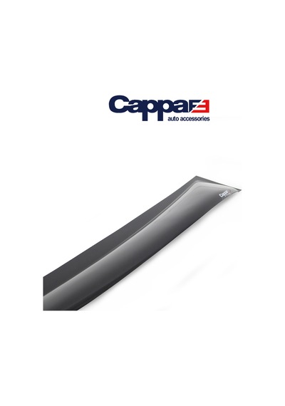 Cappafe Honda Civic 7 Arka Cam Üstü Spoyler Akrilik Abs 01-2006