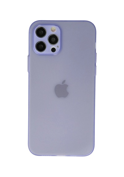 Cosmotex Newface Apple, Uyumlu iPhone 12 Pro Kılıf Puma Silikon - Mor