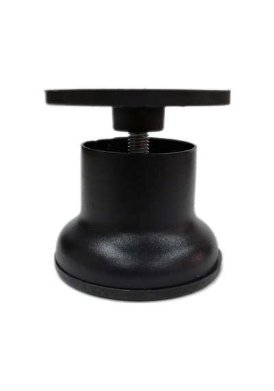 Ayarlı Siyah Metal Baza Ayağı 5-7 Cm 42 Mm - 4 Lü Takım Siyah Diğer