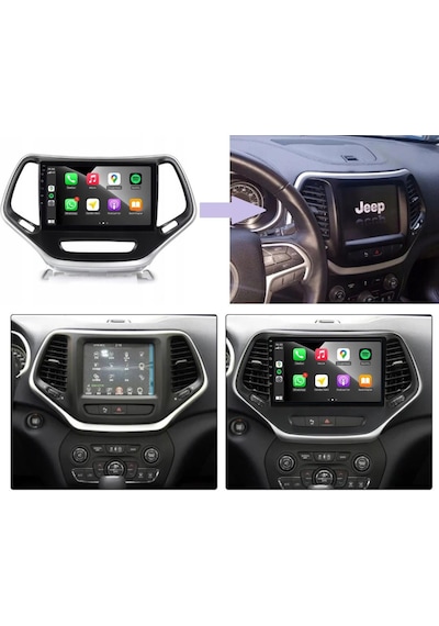Jeep Cherokee Android Multimedya Sistemi 4-64 Clarion 2014-2017