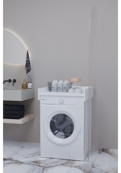 Tina Çamaşır Ve Kurutma Makine Dolabı Beyaz